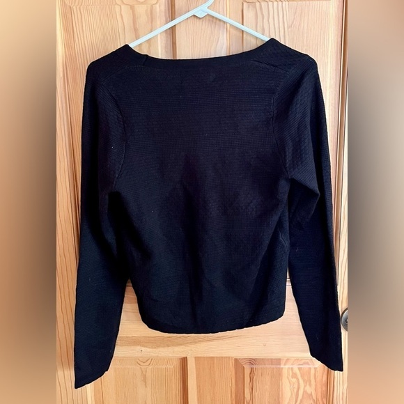 Pinque Size Small Long Sleeve Black Sweater  Boho Chic Size Small Witchy Modest - Picture 7 of 10
